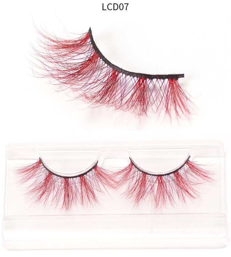 25mm Colorful Mink Lashes (7)